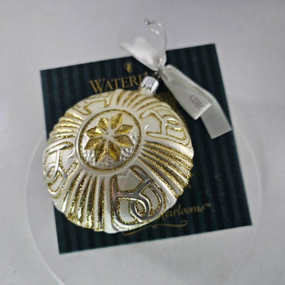 Waterford Holiday Heirlooms Millennium Celtic Cross Ornament 2000/2001 Nostalgic - Picture 6 of 11